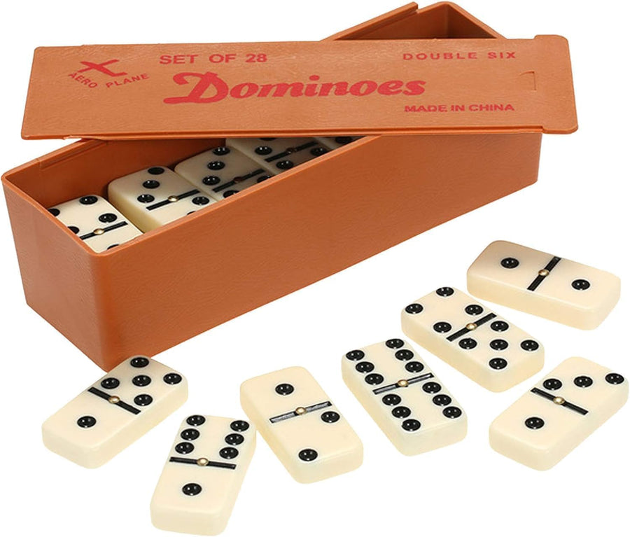 Classic Dominoes Set – 28-Piece Educational Game 14-2