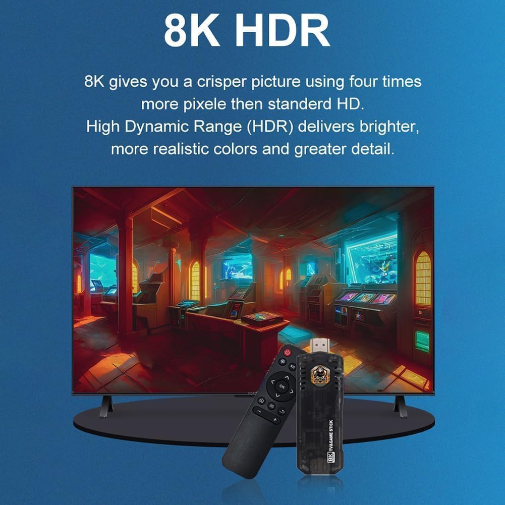 Game TV stick 8k ultra hd set-top-box 5G