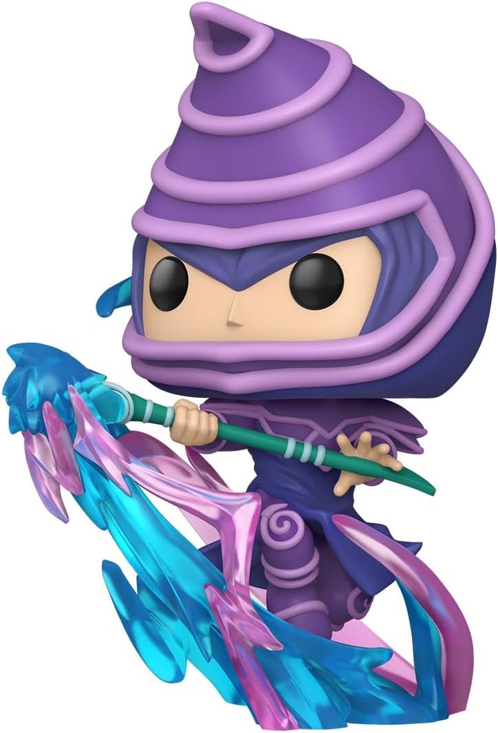 Funko Pop Plus: Yu-Gi-Oh- D Dark Magician - (Atk) - Collectable Vinyl Figure - Gift Idea - Official Merchandise - Toys for Kids & Adults - Anime Fans - Model Figure for Collectors and Display
