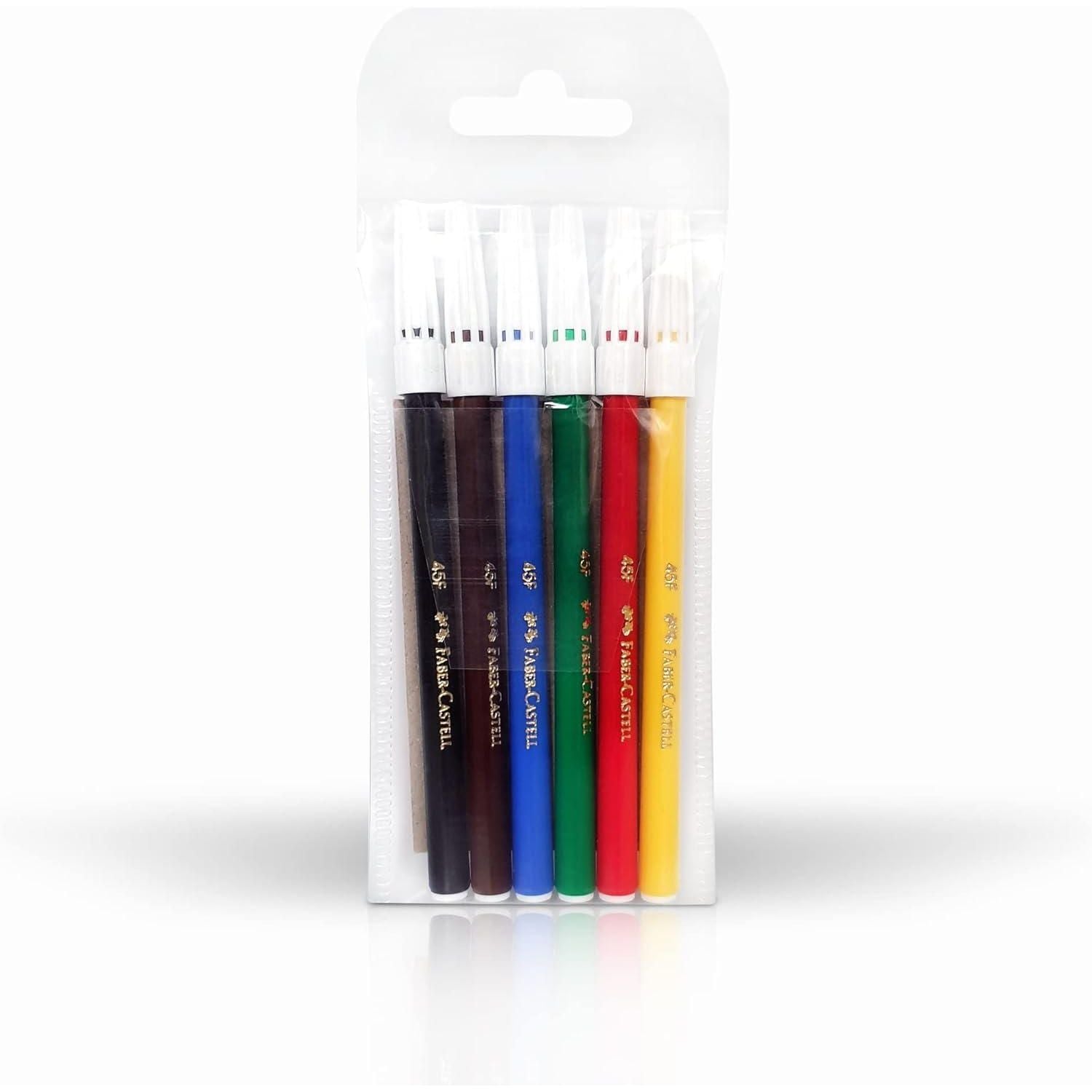 Faber Castell-Sketch Fibre Tip Pens Marker Set Of 6