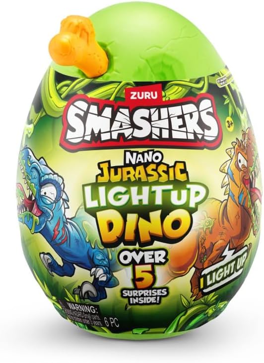 Zuru Smashers Jurassic Series 1 Nano Egg Collectible Toy