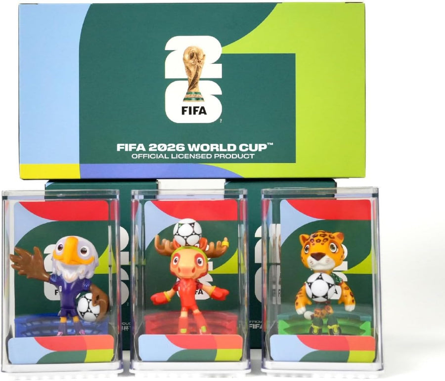FIFA 2026 World Cup Mascot Set 3 Inch (Maple, Zayu, Clutch) | Officially Licensed | Football Style | Collectible Figure - 1 Figure