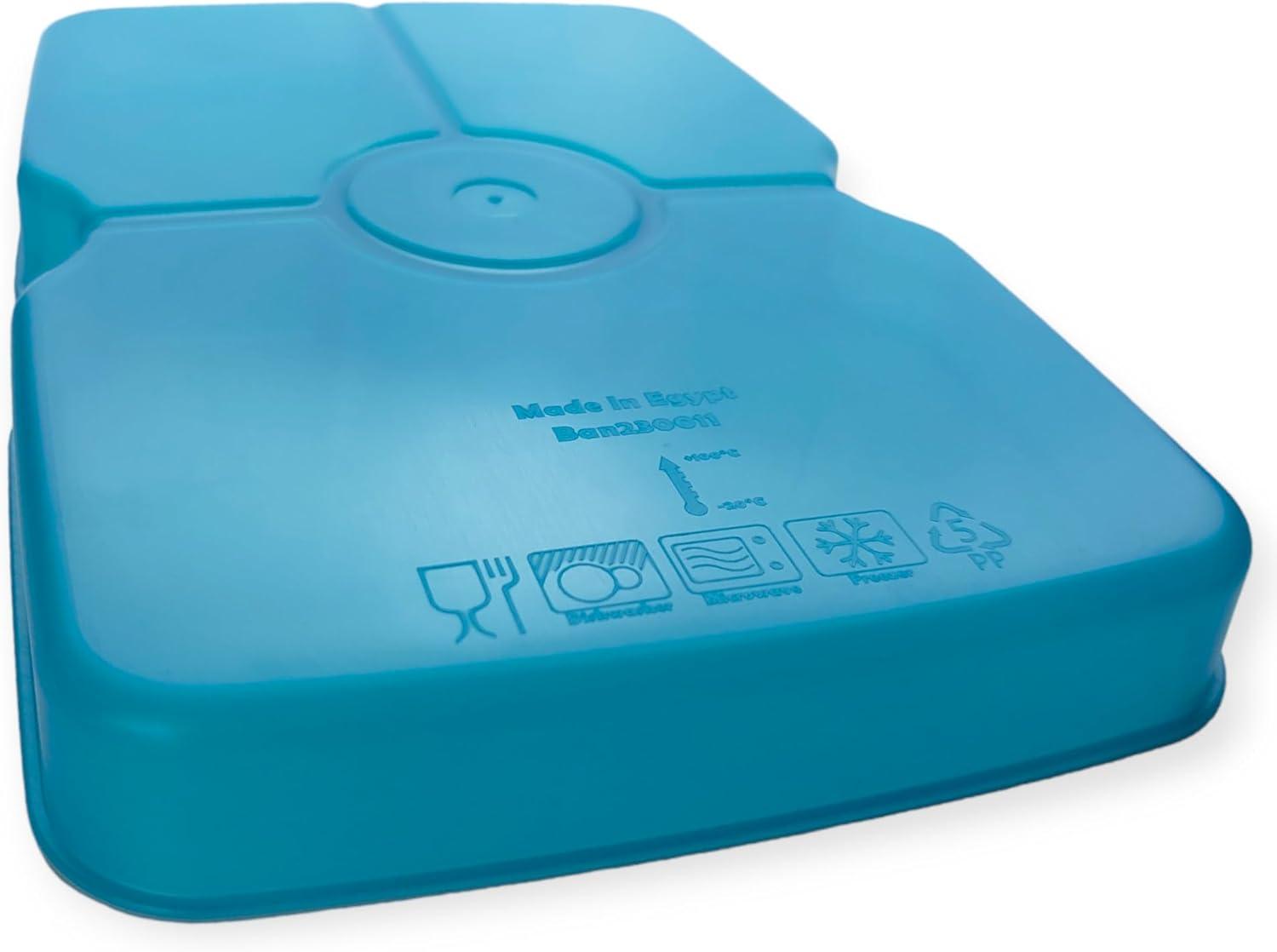 Banana Divided Lunch Box With Splitter 1.5L – Turquoise
