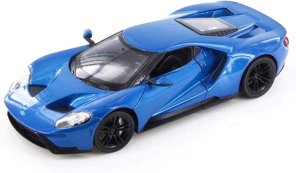 Welly Nex Die-Cast Metal Model Car 1:24- 2017 Ford Gt (Colors May Vary)