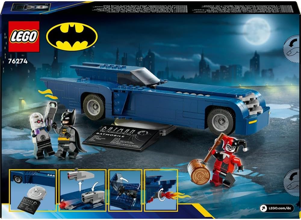 LEGO® 76274 DC Batman™ Batman™ vs Harley Quinn™ & Mr. Freeze™ 