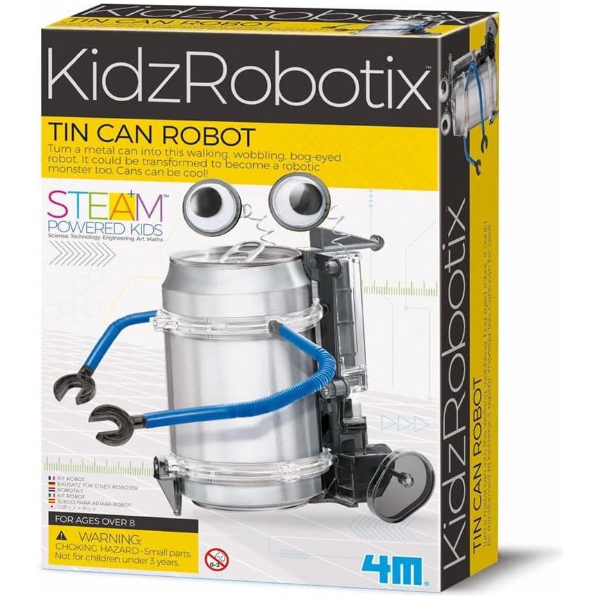 4M Kidzrobotix - لعبة روبوت من القصدير