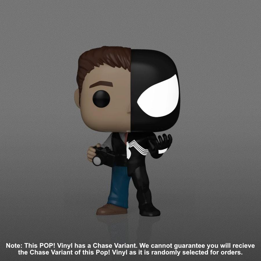 Funko Pop! Marvel #1478 Costume Peter Parker/Symbiote Bobblehead en vinyle 9 ,7 cm Funko Pop! Marvel #1478 Costume Peter Parker/Symbiote Bobblehead en vinyle 9 ,7 cm