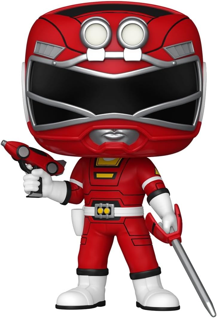 Funko Pop! Super Heroes:  Power Rangers Turbo - Red Turbo Ranger #1713