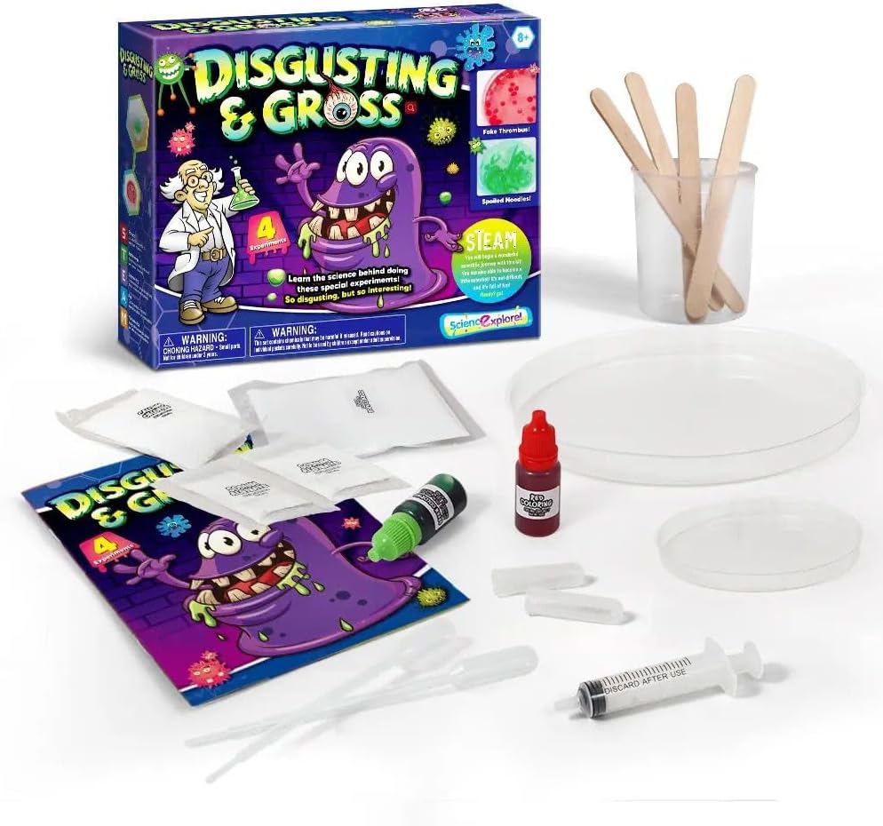 Eduman Disgusting and Gross Science Explore Toys