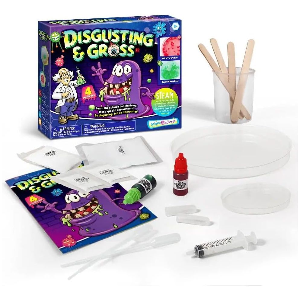 Eduman Disgusting and Gross Science Explore Toys