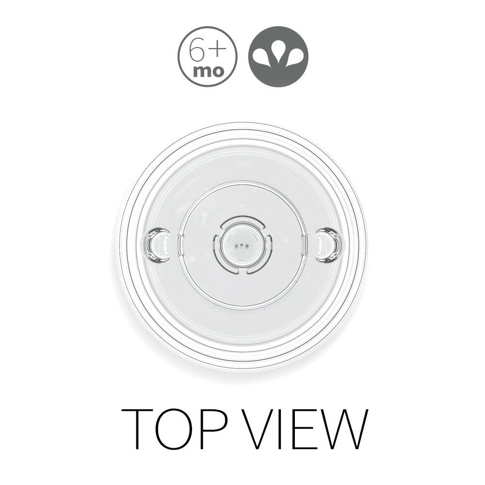 Comotomo Silicone Replacement Nipple, Fast Flow,6+ Months, 1 Count (Pack of 2)