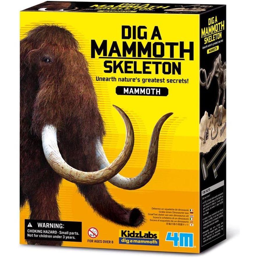 4M KIDZLABS - Dig A Mammoth Skeleton