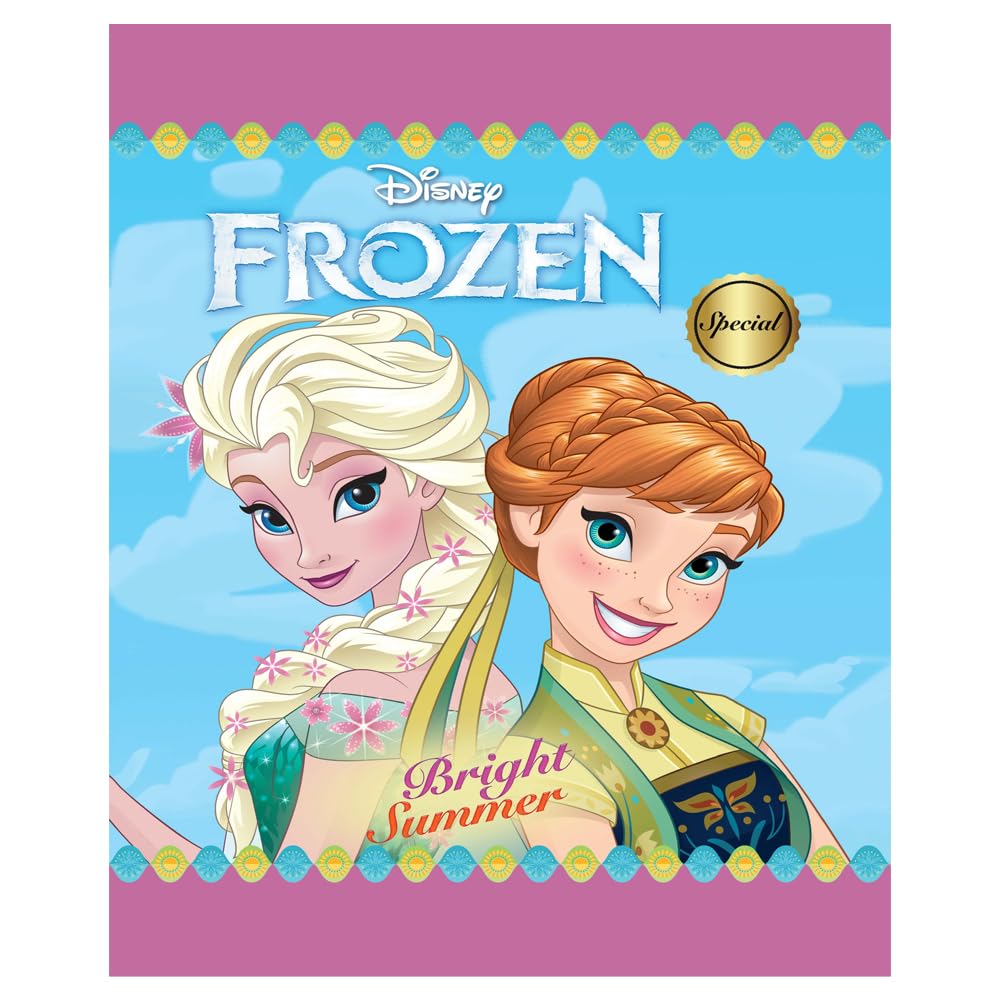 Disney Frozen 'Bright Summer' Story Book Hard Cover - Volume 3