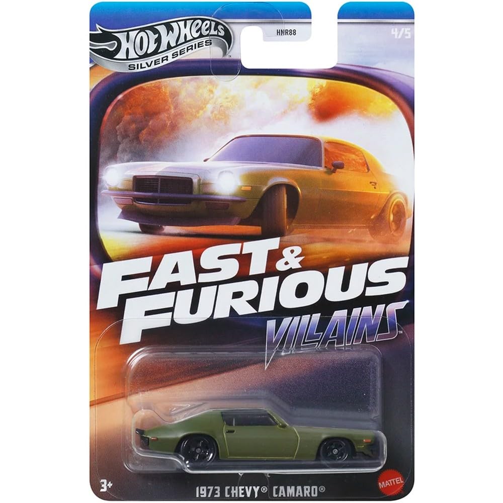 Hot Wheels Silver Series Fast & furious Villains - 1973 Chevy Camaro