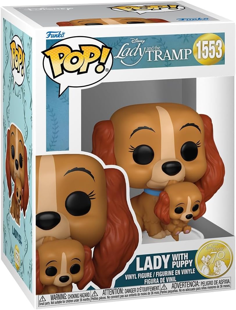 Funko Pop! Disney: Lady and The Tramp - Lady with Puppy