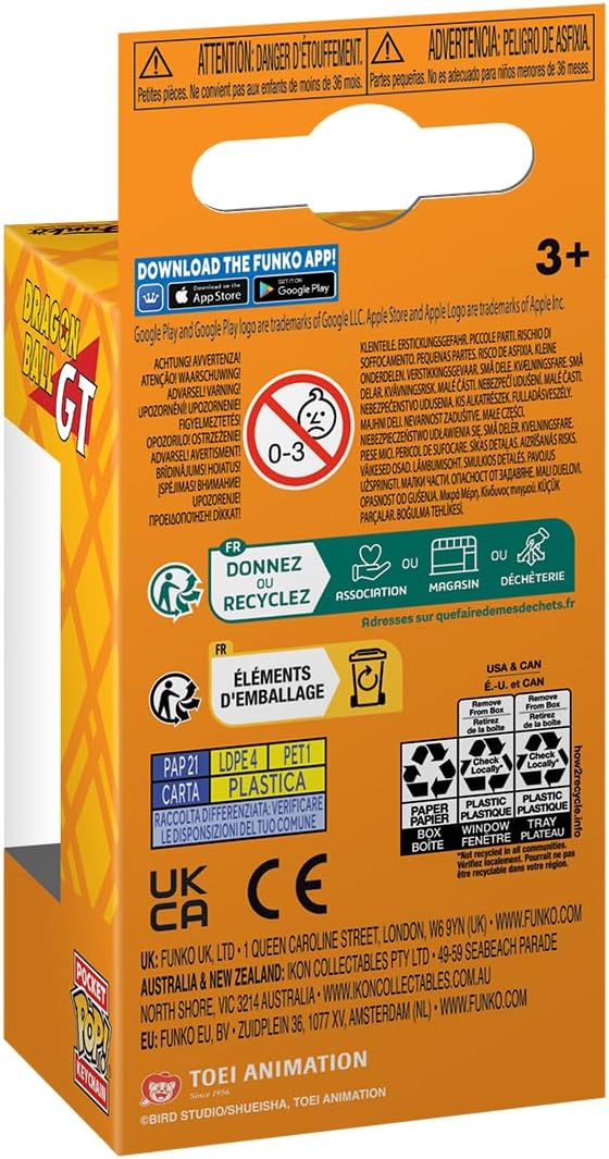 Funko pop Key Chain  Dragon Ball GT - Goku