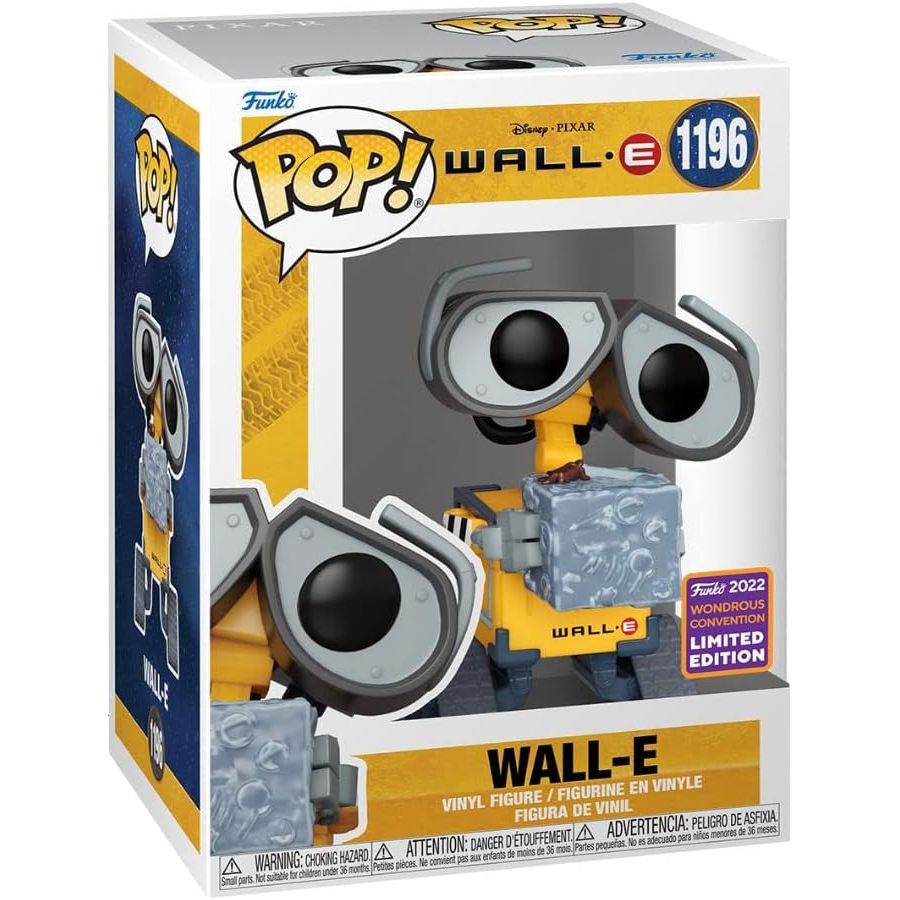 Funko Pop! Disney  Pixar - Wall-E with Trash Cube 1196