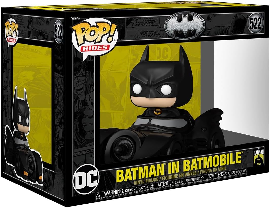Funko Pop! Rides DLX Batman's 85th Anniversary - Batman in Batmobile