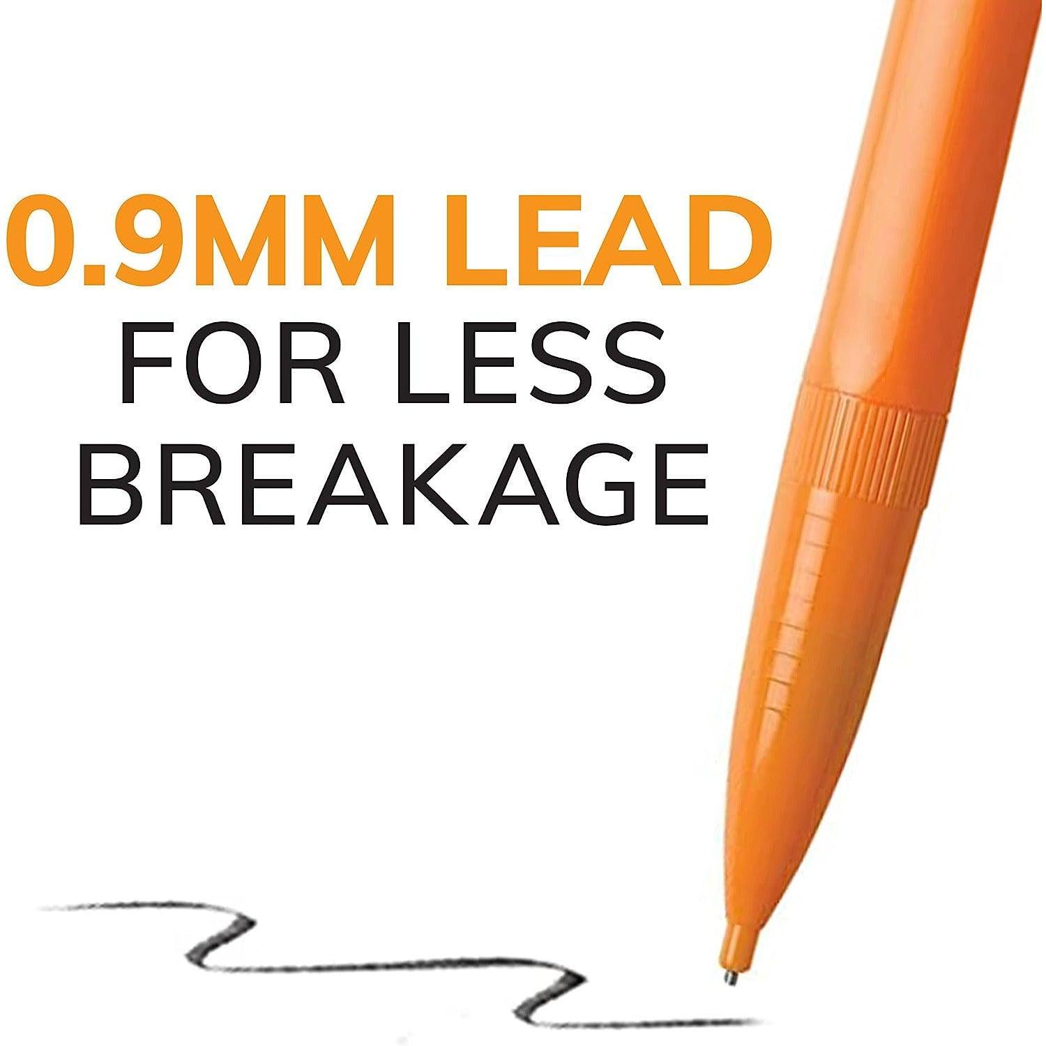 BIC Mechanical Pencil Extra Strong, Mechanical Pencils With Eraser for School or Work - Thick Point (0.9mm) - BumbleToys - 14 Years & Up, 18+, 5-7 Years, 6+ Years, 8-13 Years, bic, Drawing & Painting, OXE, Pencil, School Supplies, Stationery & Stickers