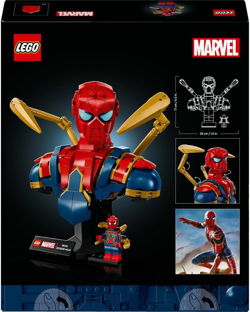 LEGO Marvel Iron Spider-Man Bust (76326)