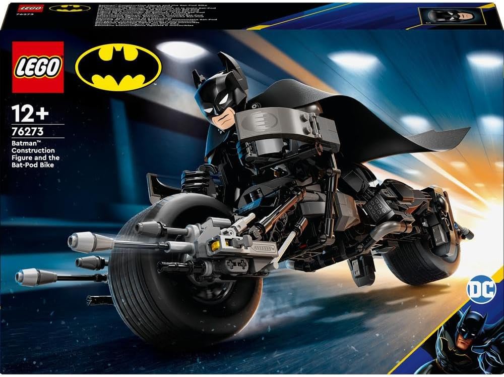 LEGO® 76273 DC Batman™ مجسم باتمان وباتمان قابل للبناء 