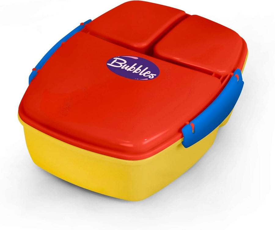 Bubbles lunch box magic for children - Red and yellow