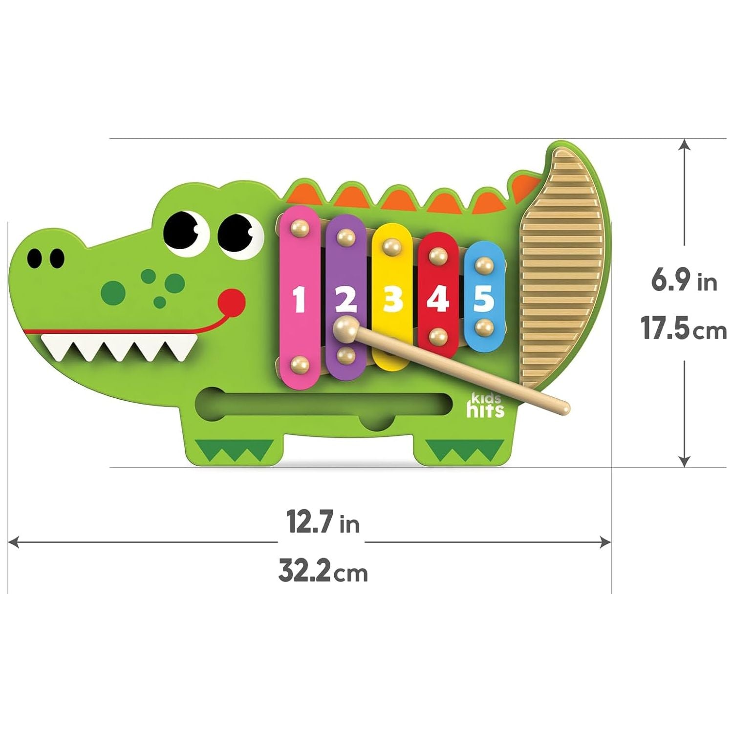 Kids Hits Harmonize Playtime with The Wooden Croco Xylophone Adventure