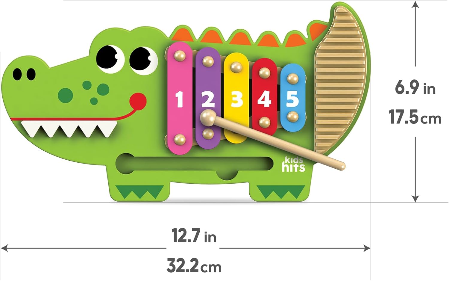 Kids Hits Harmonize Playtime with The Wooden Croco Xylophone Adventure
