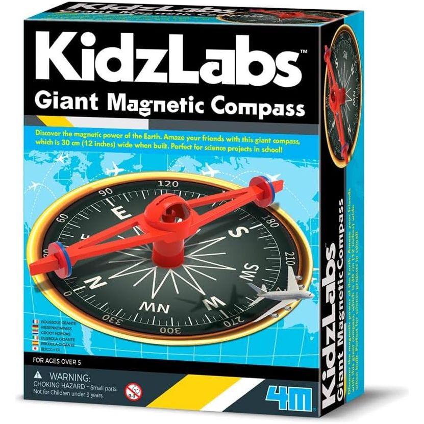 4M KIDZLabs - بوصلة مغناطيسية عملاقة
