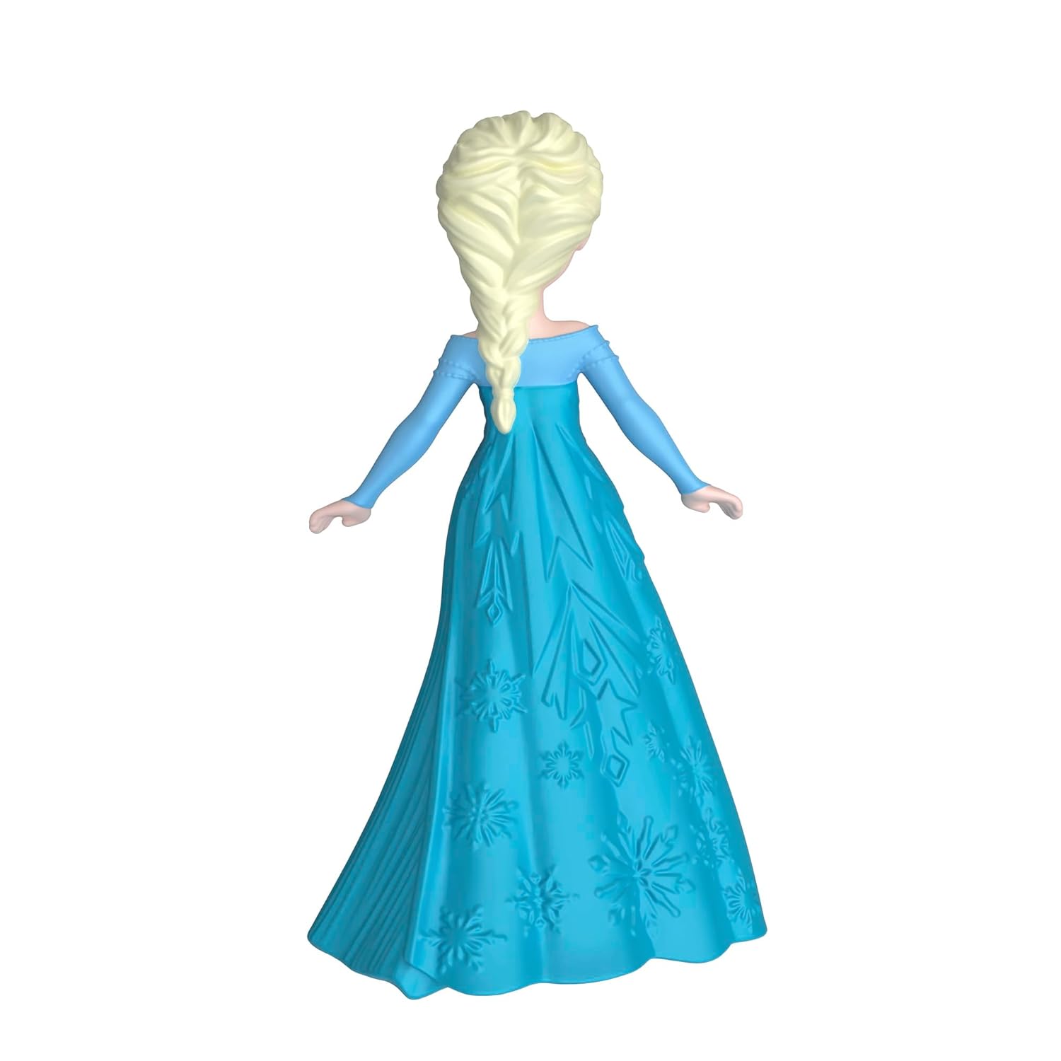 Disney Princess Mattel Elsa Mini Figure Collectible in Signature Look, 2.75” Scale, Inspired by Disney’s The Princess and The Frog Movie
