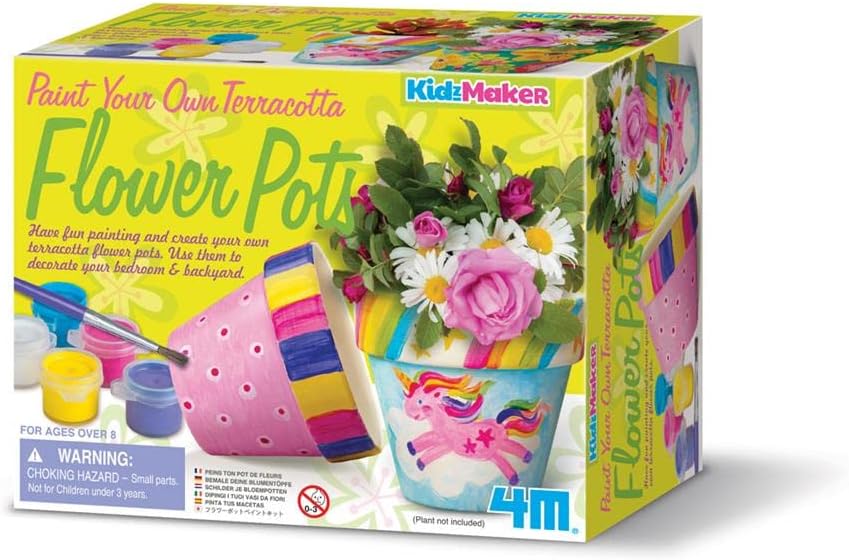 4M - Paint Your Own Teracotta Flower Pots