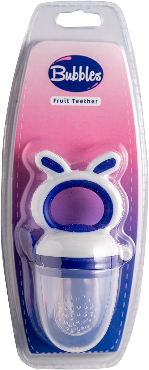 عضاضة بابلز للأطفال على شكل فاكهة - أزرق