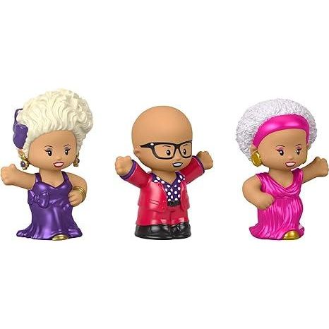 Little People Collector Rupaul Special Edition Figure Set in Display Gift Package for Adults & Fans, 3 Figurines