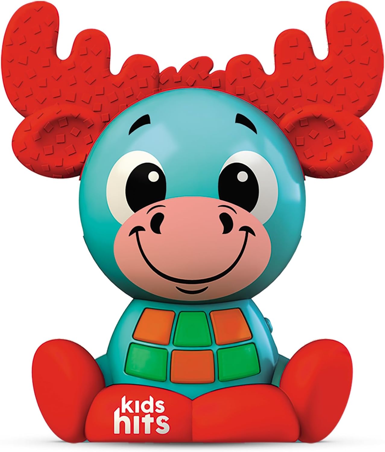 Kids Hits Babykins Moose Interactive Toy Spark Joy and Learning for Kids 2 Years and Up - Bright Lights, Playful Tunes, and Educational Fun!