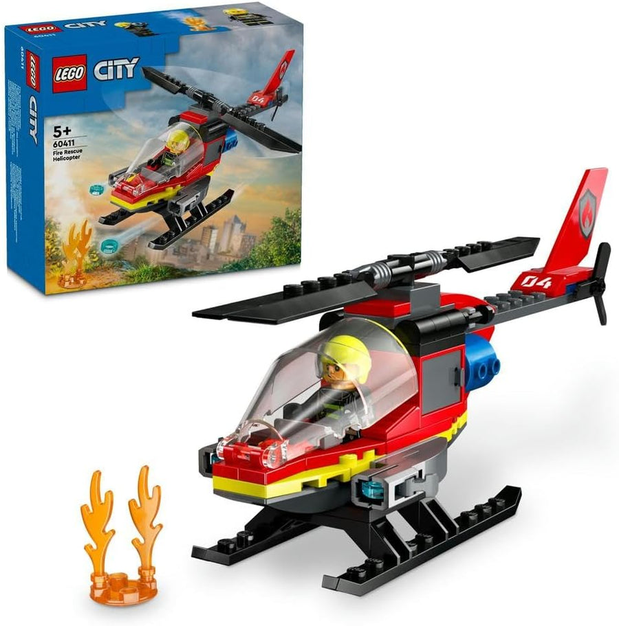 LEGO 60411 City Fire Rescue Helicopter