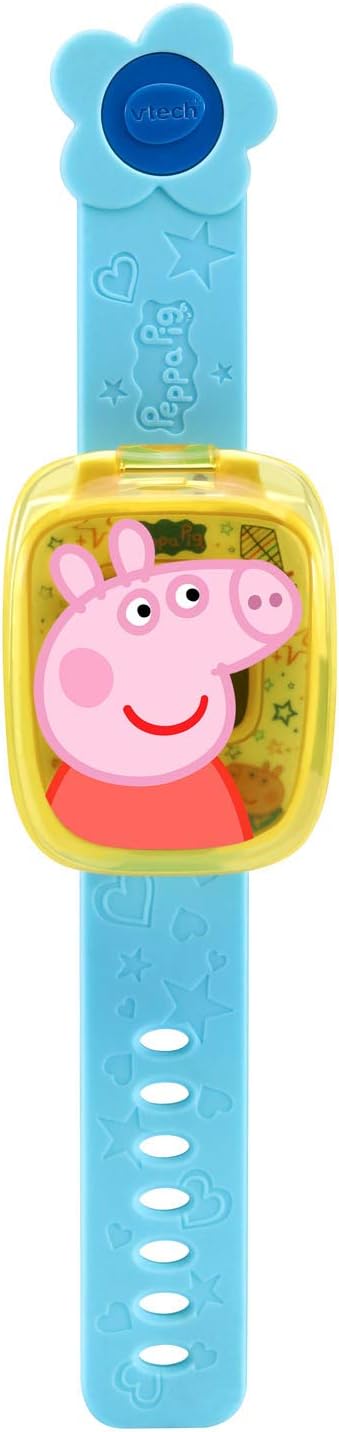 ساعة تعليمية من VTech Peppa Pig باللون الأزرق