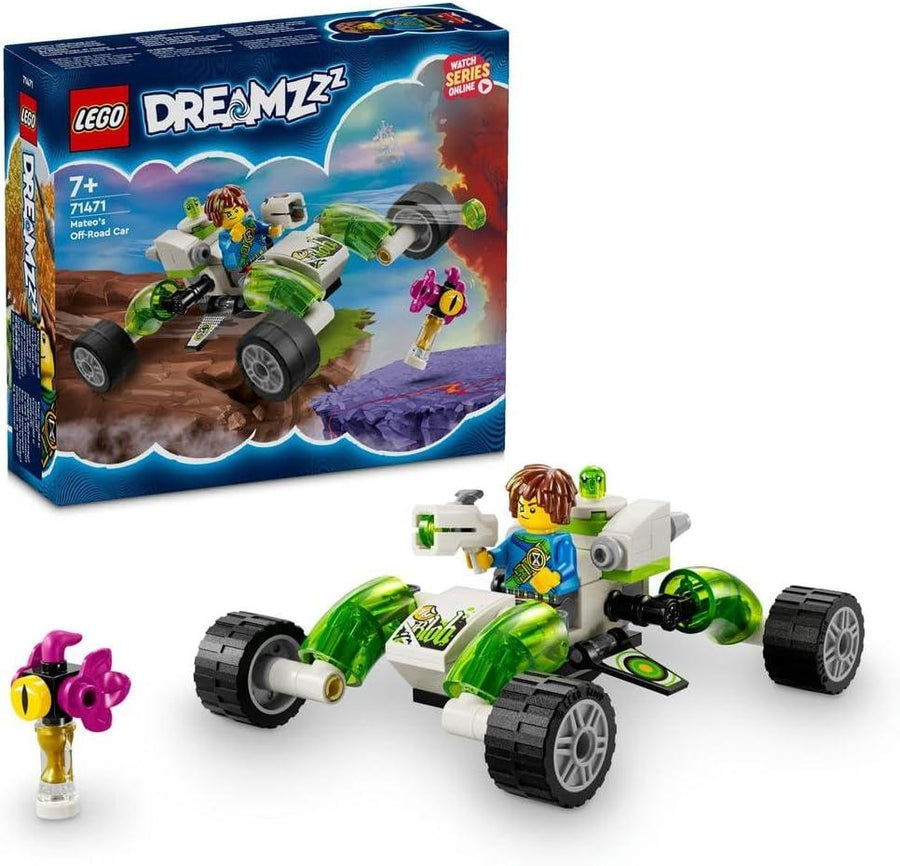 مجموعة بناء سيارة ماتيو للطرق الوعرة V29 من مجموعة LEGO 71471 DREAMZzz