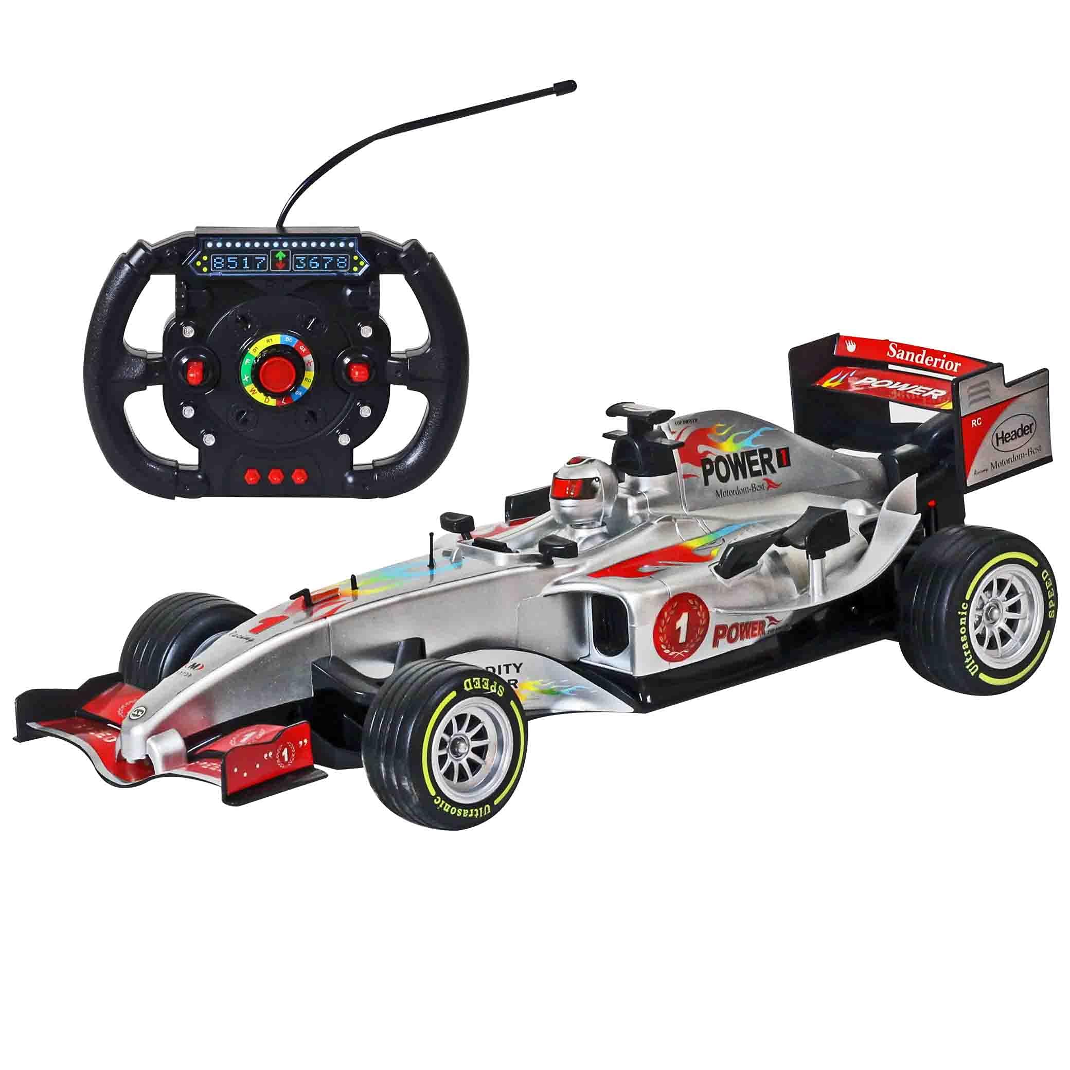 High-Speed 2.4G RC Car – Includes Rechargeable Battery & USB Charging Cable