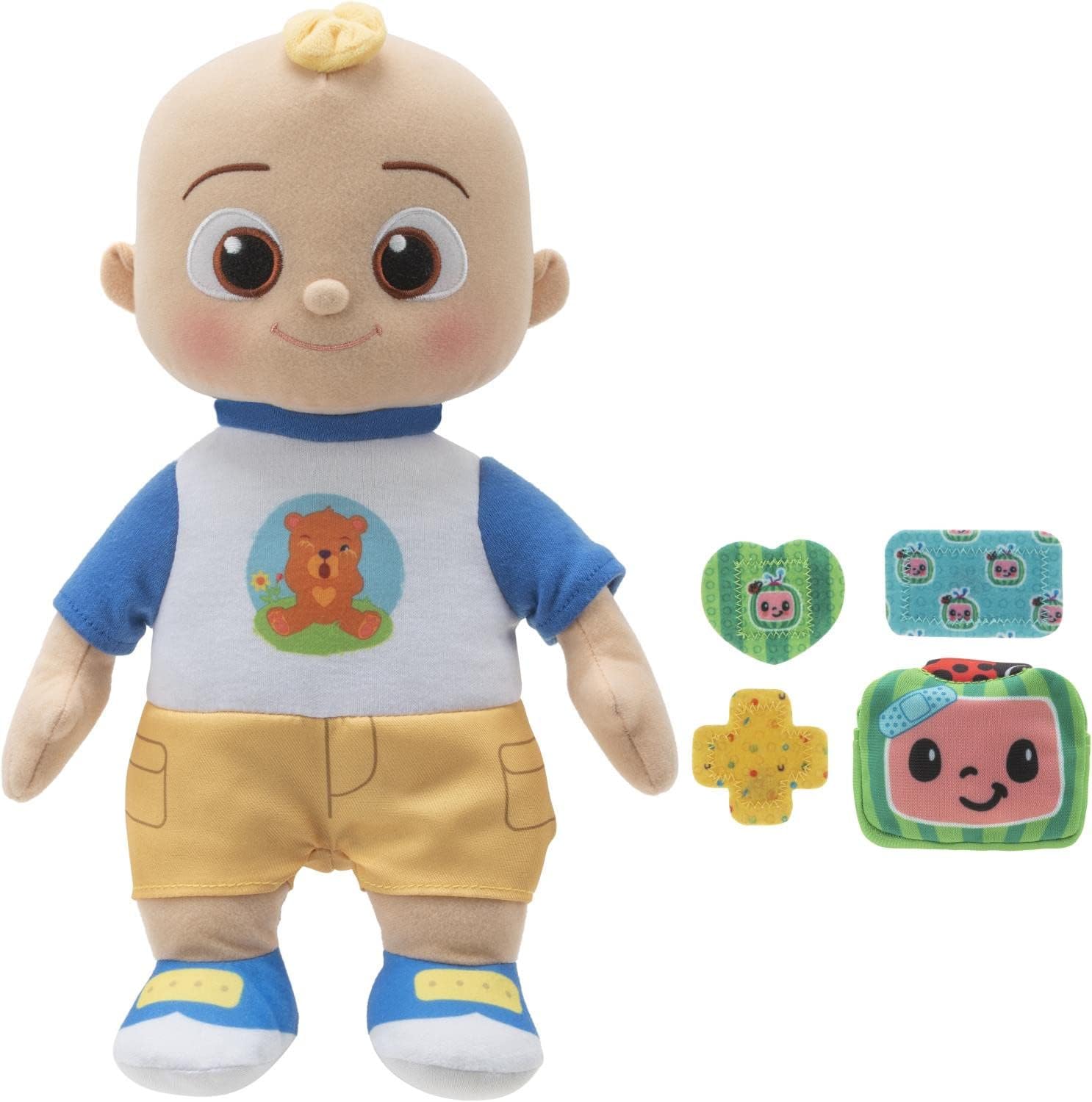 دمية Cocomelon Boo Boo JJ التفاعلية المضيئة مقاس 12 بوصة - CMW0249