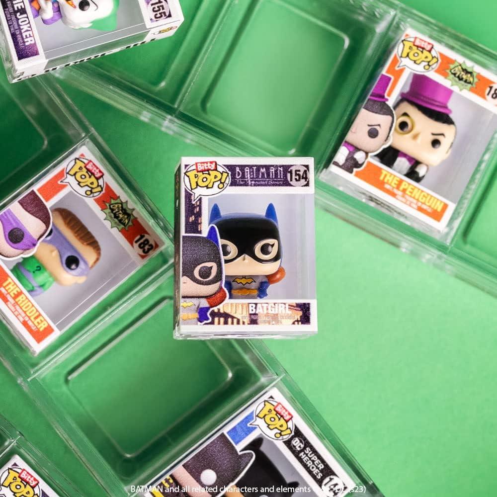 Funko Bitty Pop! DC Mini Collectible Toys - Batman, Robin, Scarecrow & Mystery Chase Figure
