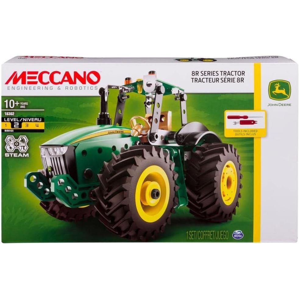 Meccano Set 18302 John Deere 8R Series Tractor Engineering & Robotics Steam