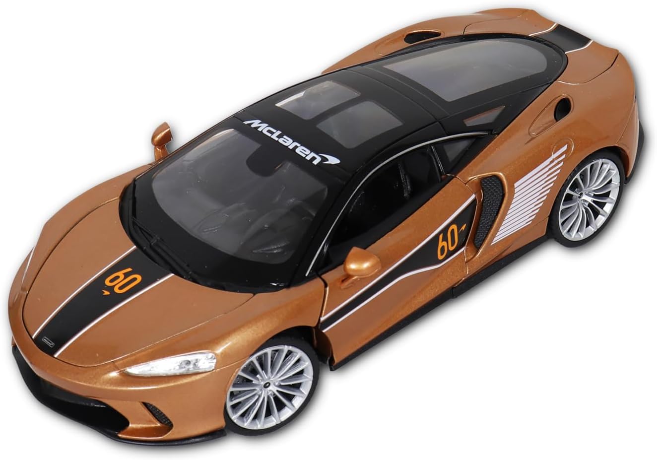 Welly Nex Die-Cast Metal Model Car 1:24- 1:24 Mclaren Gt (60Th Anniversary Edition) (Colors May Vary)