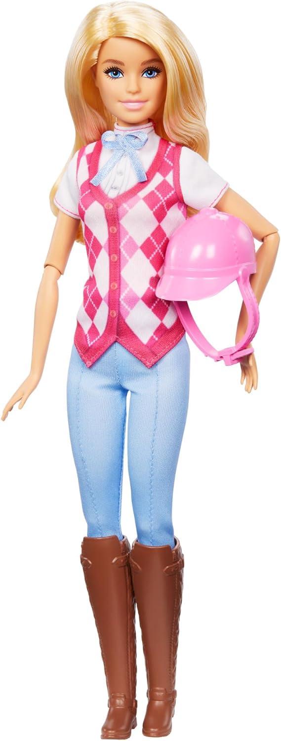 Barbie Mysteries: The Great Horse Chase: Barbie ""Malibu"" Doll with Riding Clothes & Accessories