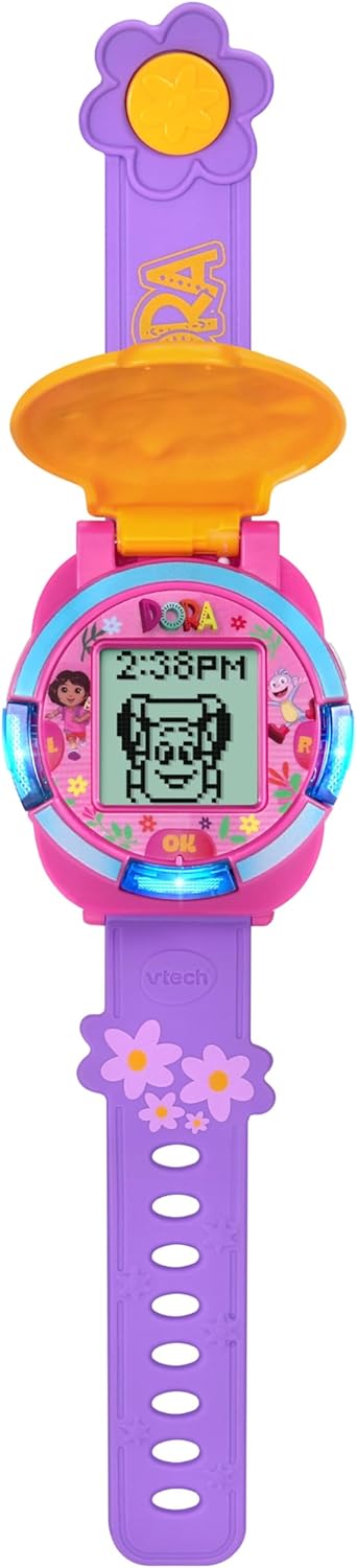 VTech Gabby's Dollhouse Time to Get TinyVTech Dora Time for Learning Adventure Watch