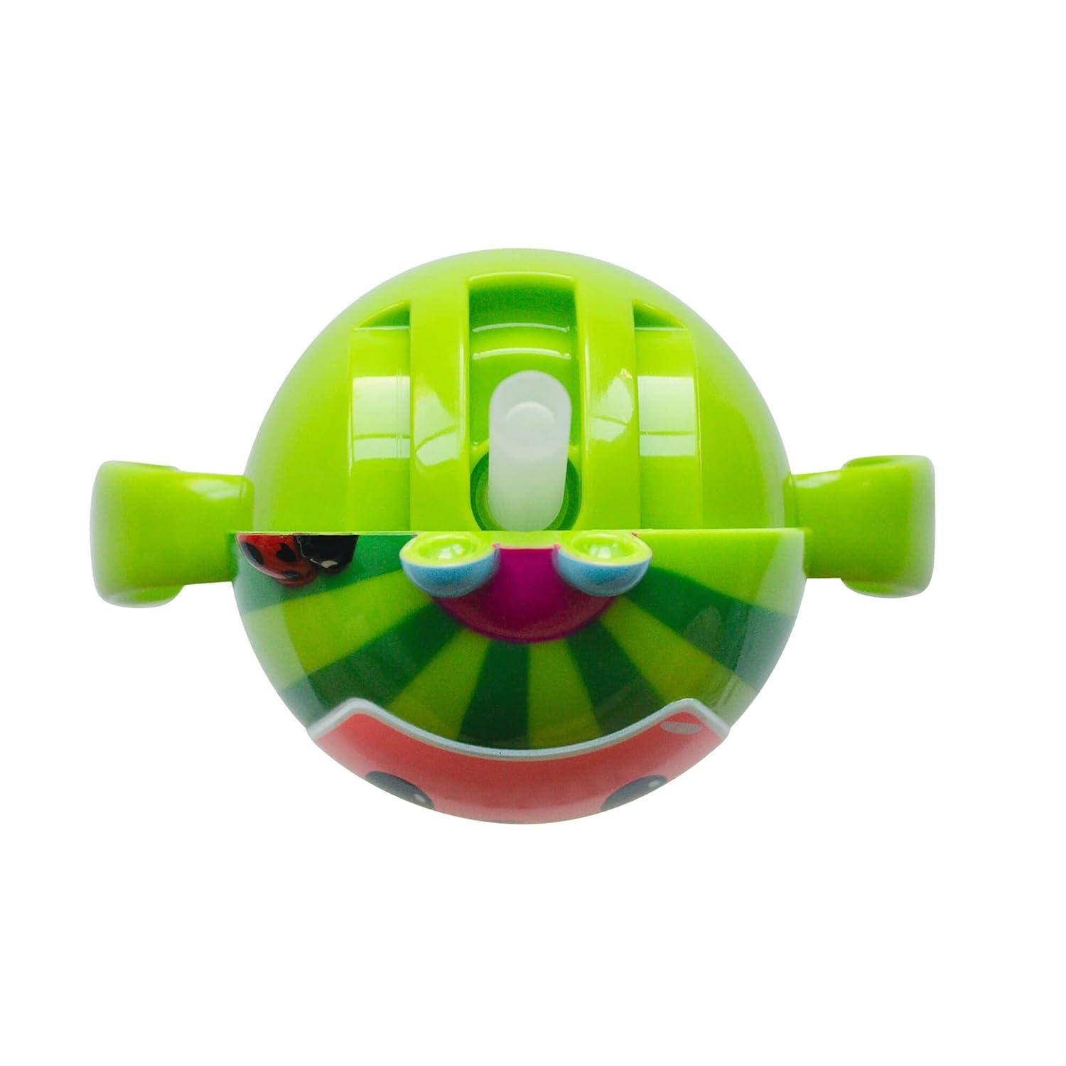 The First Years Cocomelon Weighted Straw Cup - Spill Proof Toddler Straw Cups with Flip Top Cover - Transition Sippy Cups - Toddler Feeding Supplies - 7 Oz - Ages 6 Months and Up