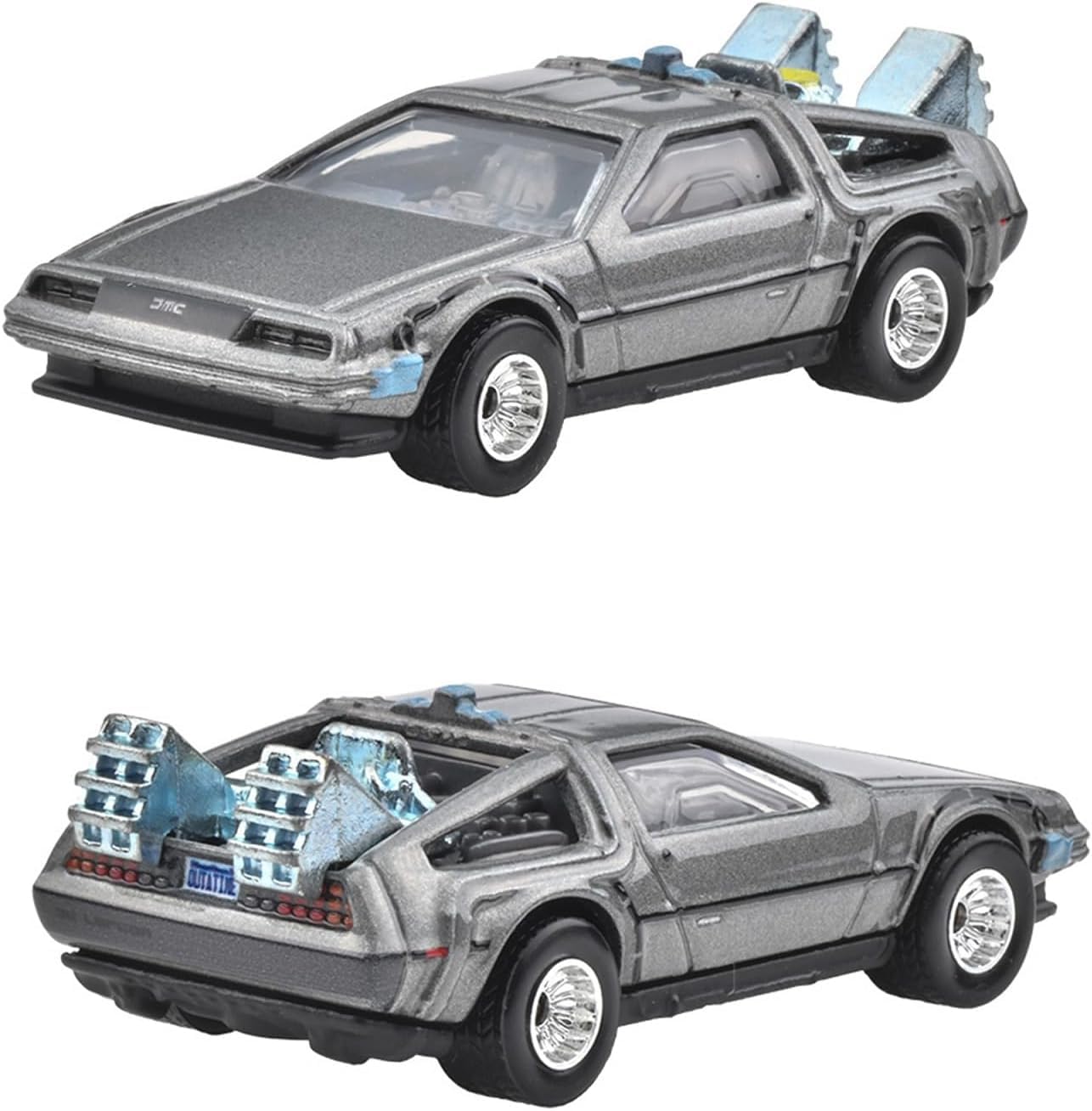 Hot Wheels Premium Pop Culture - Back to The Future Time Machine