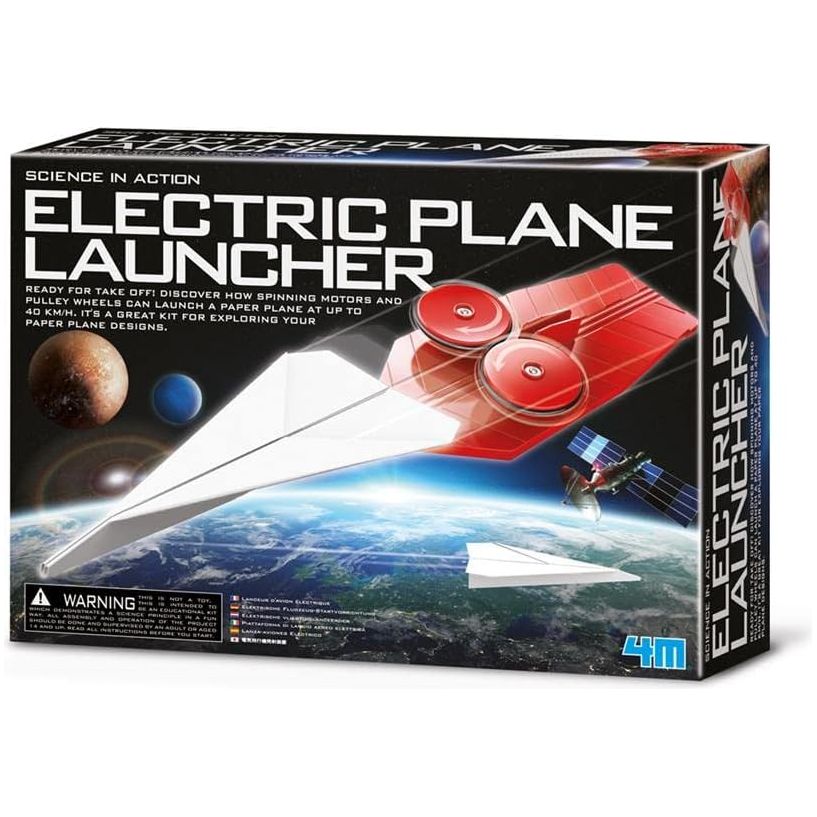 4M Science In Action - Electric Plane Launcher