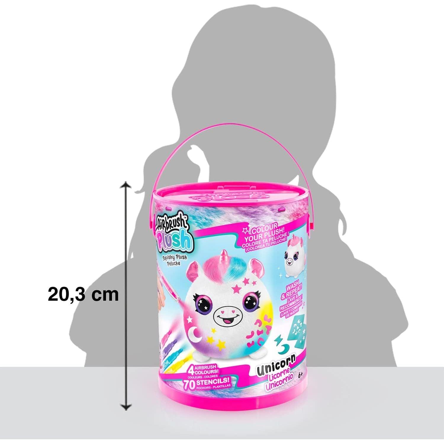 Canal Toys Airbrush Plush Squish Paint Bucket