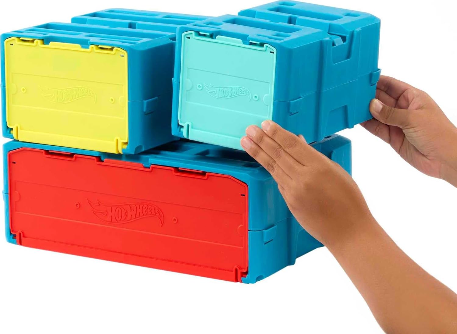 مجموعة مسارات هوت ويلز وسيارة هوت ويلز واحدة، مجموعة بناء مسارات بطابع النار