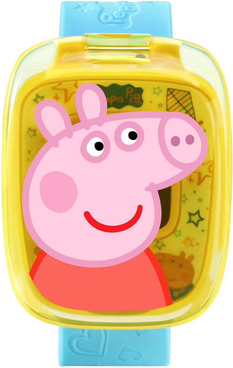 ساعة تعليمية من VTech Peppa Pig باللون الأزرق